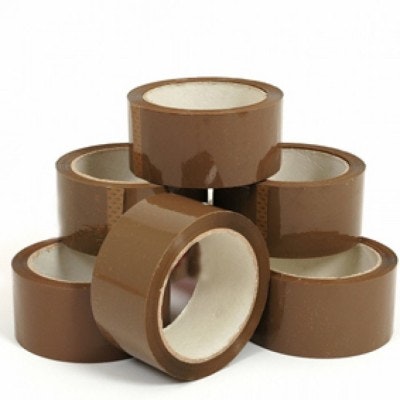 TYST packtejp brun 5cm 66meter!