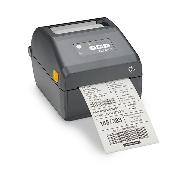 Etikettskrivare termisk Zebra ZD421D med Bluetooth 5.0!