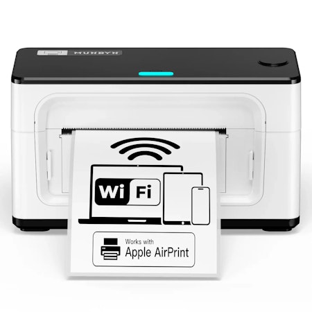 Munbyn termisk etikettskrivare med WiFi!