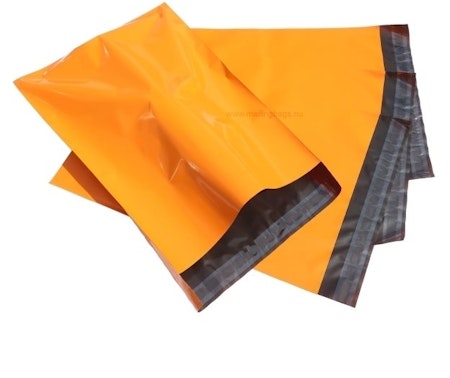 Postorderpåsar Orange Large 25x39cm