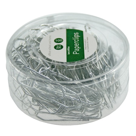 Gem 32mm 100 Pack Silver