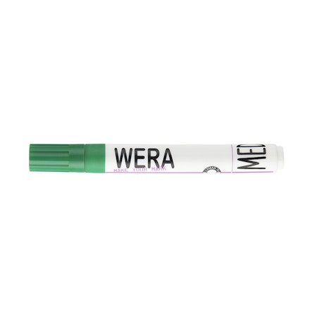 Wera Permanent Märkpenna 1-4mm Grön. Från 6,1kr/styck!