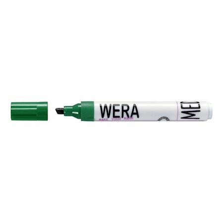 Wera Permanent Märkpenna 1-4mm Grön. Från 6,1kr/styck!