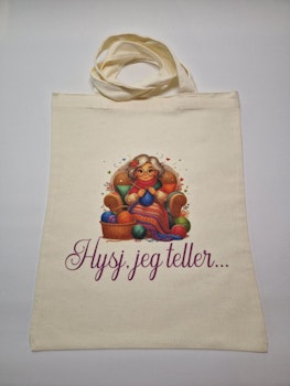 Handlenett Hysj jeg teller.. eldre
