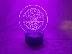 LED lys fotball