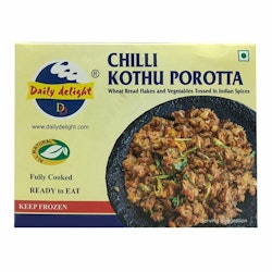 Frozen Chilli Kothu Parotta (Daily Delight) - 400g