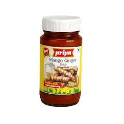 Mango Ginger Pickle (Priya)(Without Garlic) 300g