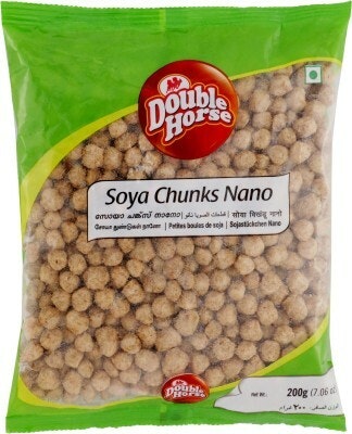 Soya Chunks Nano (Double Horse) - 500g