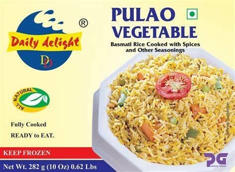 Frozen Pulao Vegetable Rice (Daily Delight) - 282g