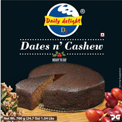 Frozen Dates and Cashew Cake (Daily Delight) 350g