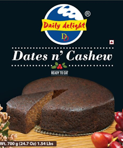 Frozen Dates and Cashew Cake (Daily Delight) 700g