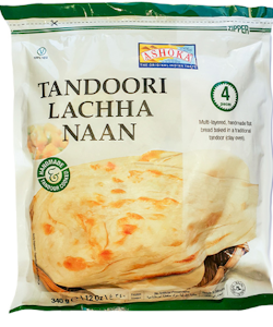 Frozen Tandoori Lachha Naan (Ashoka) 345g