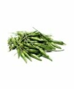 Fresh Green Chilli (Indian Type) 250g Approx
