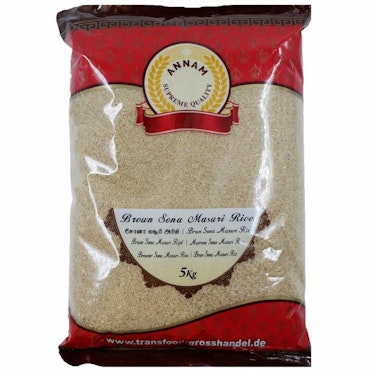 Brown Sona masoori Rice (Annam) 5kg