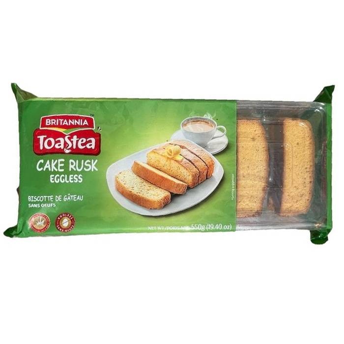Cake Rusk Eggless (Britannia) - 550g