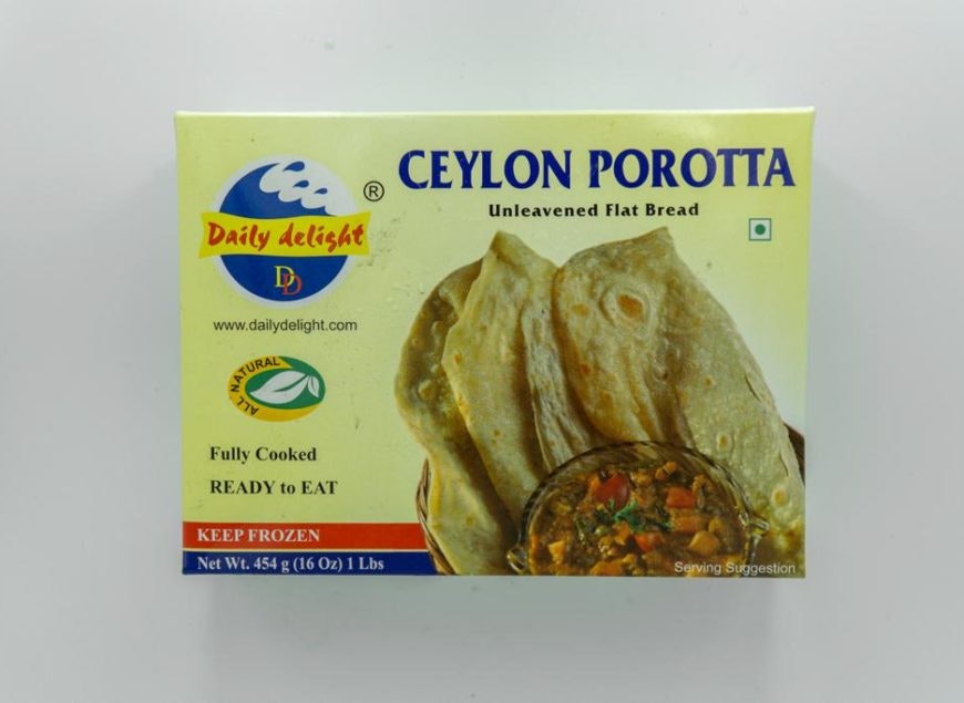 Frozen Ceylon Parotta (Daily Delight) 454g