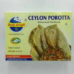 Frozen Ceylon Parotta (Daily Delight) 454g