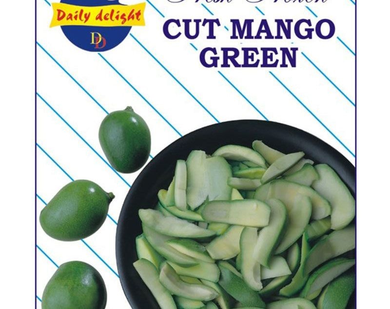 Frozen Daily Delight Cut Mango Green 454g