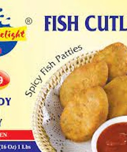 Frozen Daily Delight FISH CUTLET (Daily Delight) - 454g