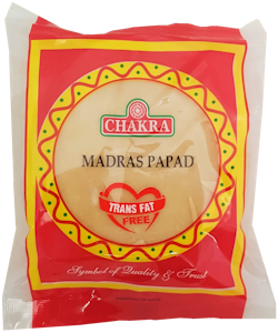 Madras Plain Papad (Chakra) 200g