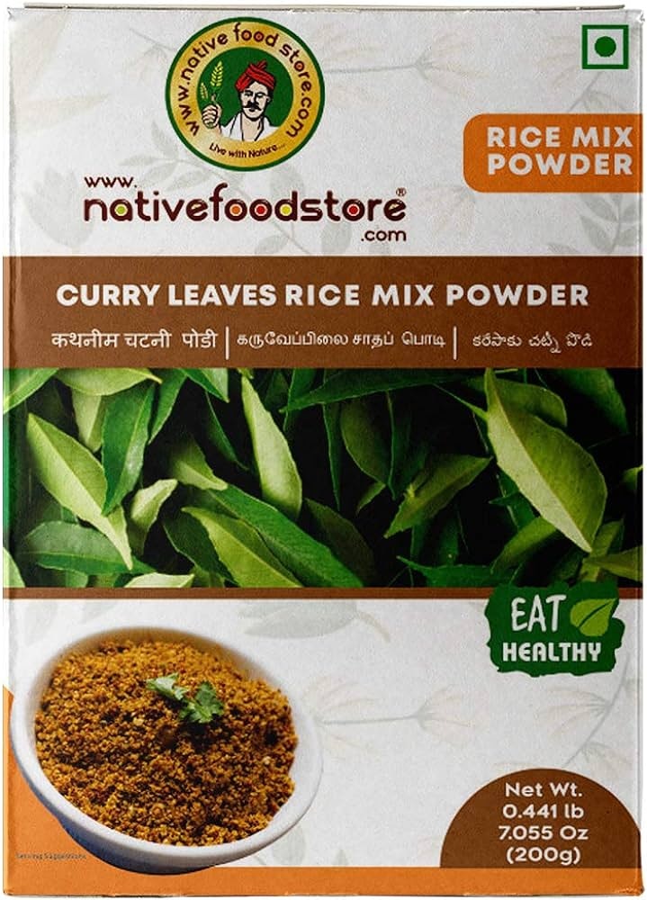 Curry leaves Rice Mix Powder (Native Food) 200g