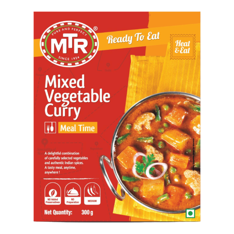 Mixed Vegetable Curry RTE (MTR) 300g