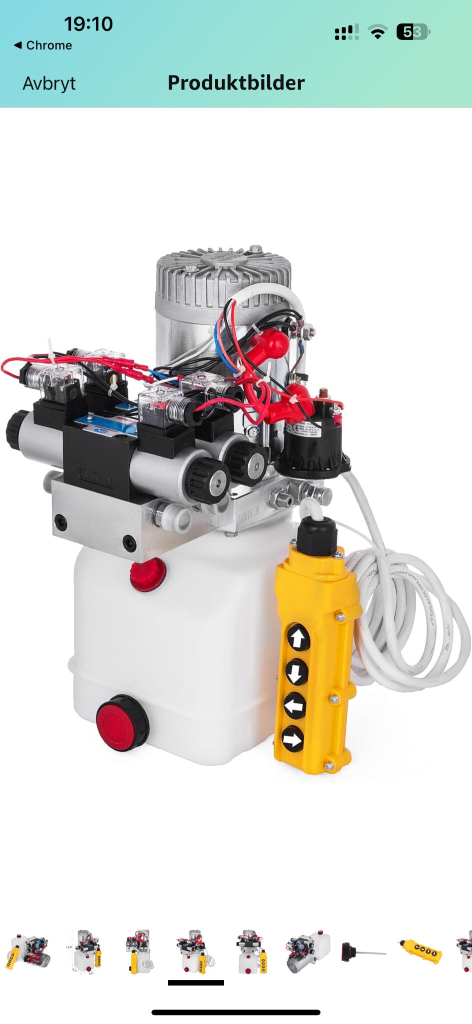 Hydraulpump 12v