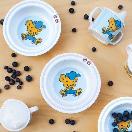 Bamse Djup Tallrik med Sugpropp - Bamse - Nallia.se | Personliga barn &  babyprodukter