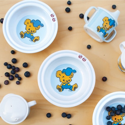 Bamse Djup Tallrik med Sugpropp - Bamse