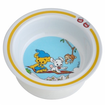 Bamse Djup Tallrik med Sugpropp - Bamse & Lille Skutt