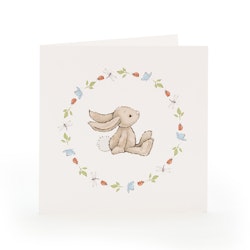 Jellycat Square Bunny Kort
