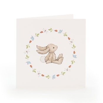 Jellycat Square Bunny Kort