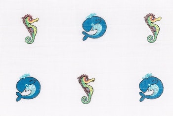Sea Tails Muslinfilt 2-pack