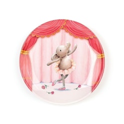 Jellycat Melamintallrik - Elefant