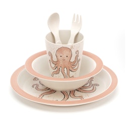 Odell Octopus Bamboo Set