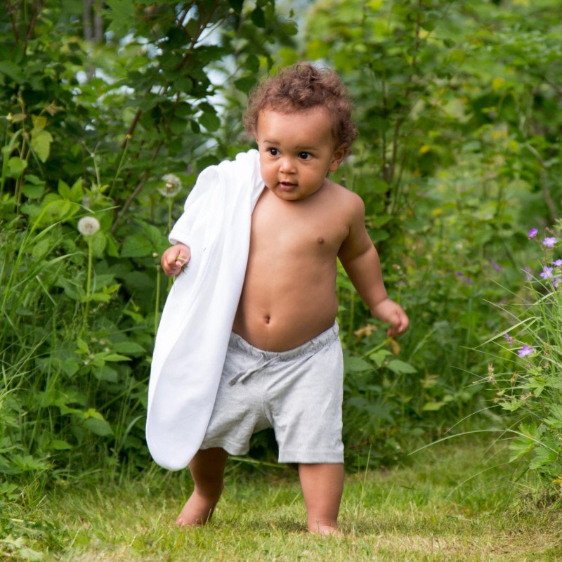 Babyfilt Med Namn, Vit