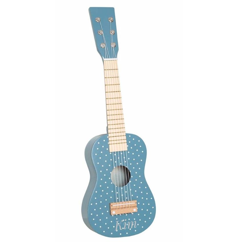 Gitarr Med Namn - Blå