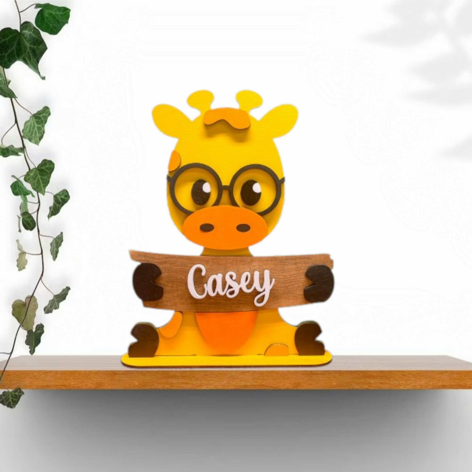 Personlig Namnskylt - Giraffens Stilfullhet