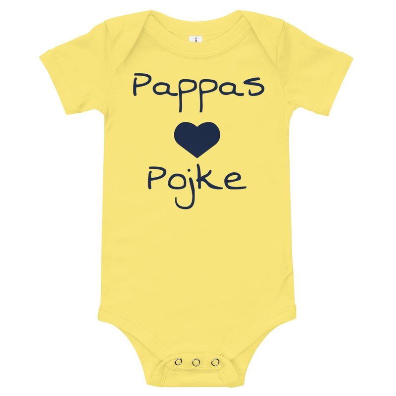 Body med tryck Pappas pojke (Flera färger)
