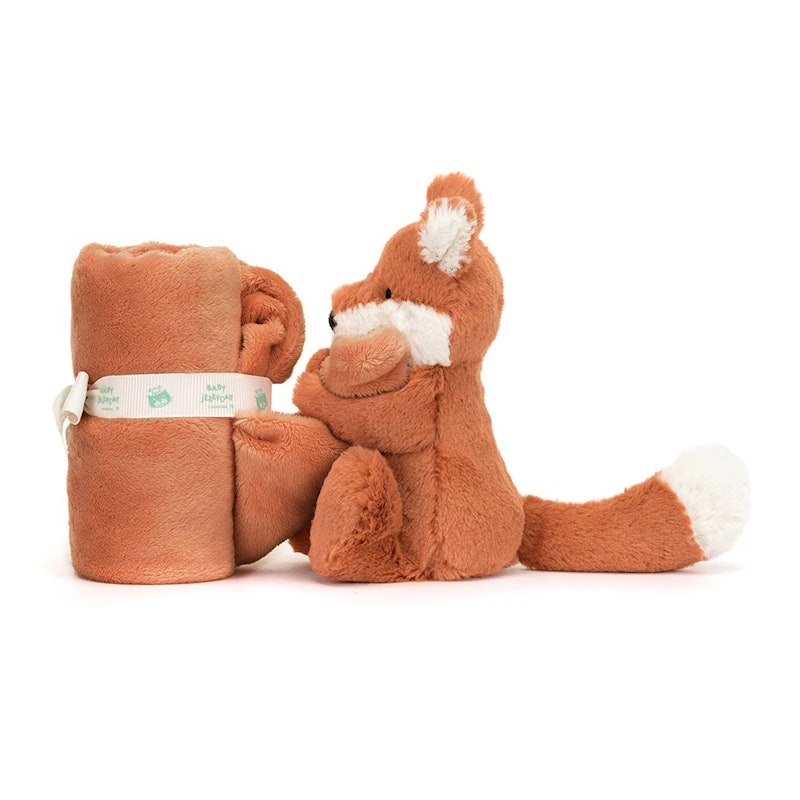 Snuttefilt Med Namn - Bashful Fox