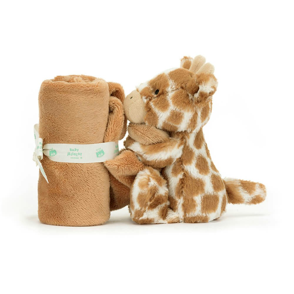 Snuttefilt Med Namn - Bashful Giraffe