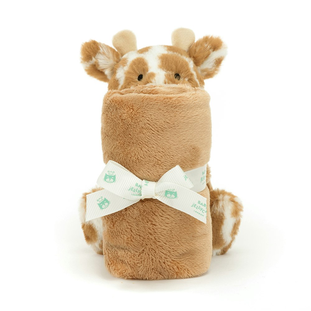 Snuttefilt Med Namn - Bashful Giraffe