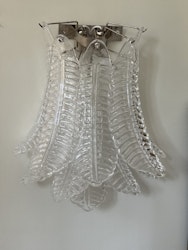 Murano Wall Sconce 'FEATHER'.