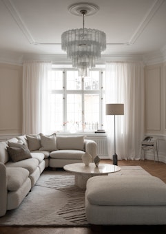Muranolampa • TUBULAR • XXL • klart glas