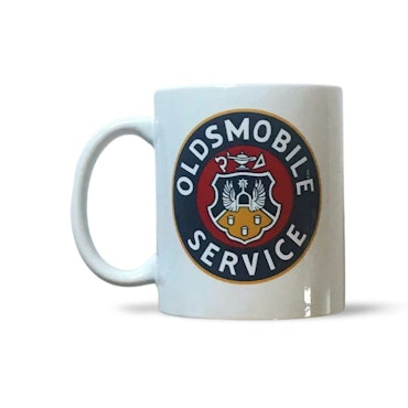 Oldsmobile service mugg