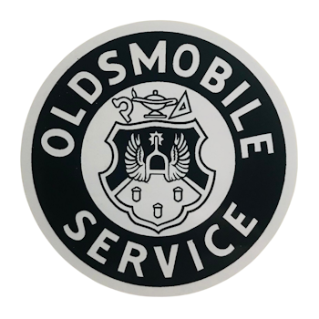 Oldsmobile Service - Klistermärke