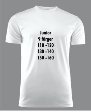 Text-På > RUN JUNIOR T-shirt u. tryck