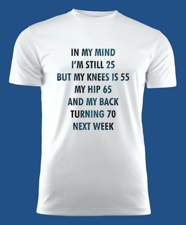 3015 T-shirt med färdiga budskap