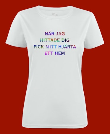 3017 T-shirt med färdiga budskap