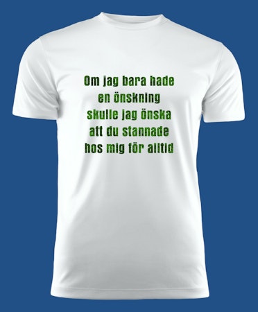 3018 T-shirt med färdiga budskap